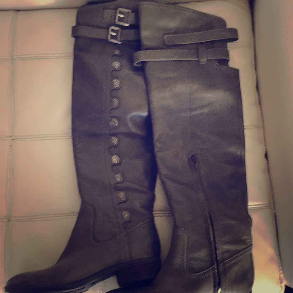 Sam Edelman pierce over the knee boots.